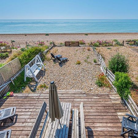Pebble Paradise Beachfront Family Getaway Pevensey Eksteriør bilde