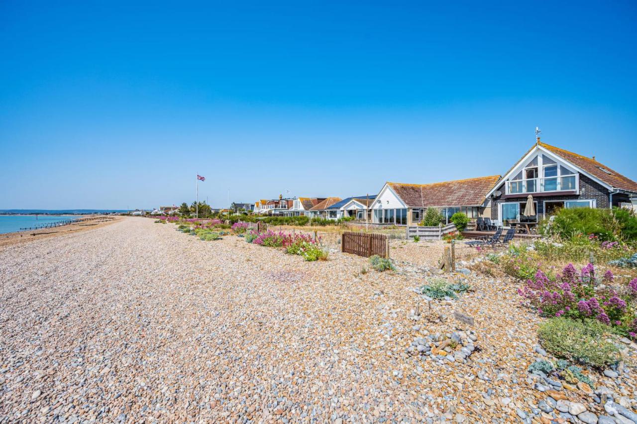 Pebble Paradise Beachfront Family Getaway Pevensey Eksteriør bilde