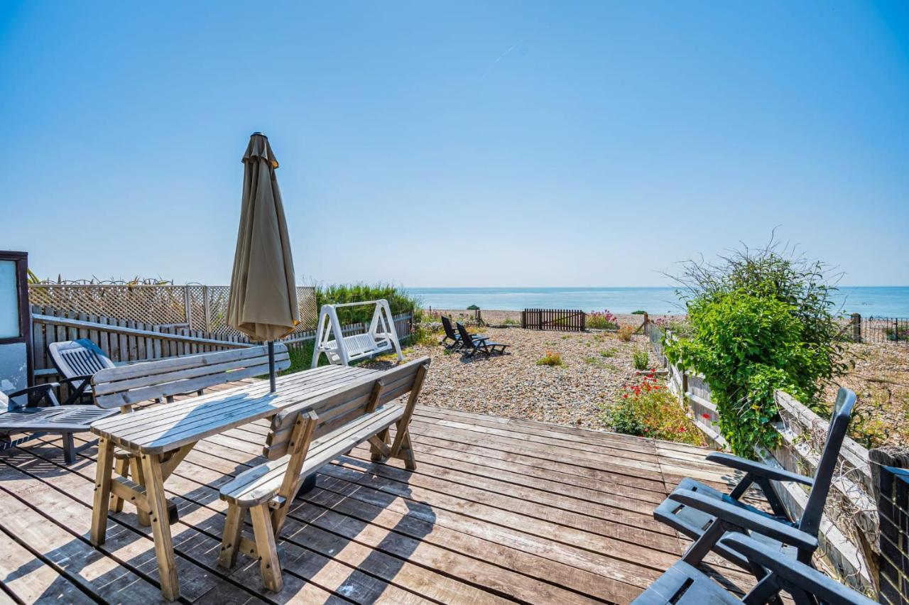 Pebble Paradise Beachfront Family Getaway Pevensey Eksteriør bilde