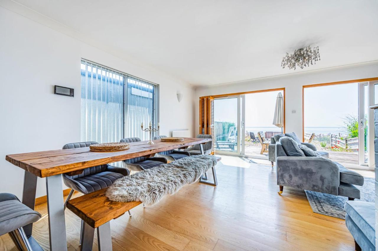 Pebble Paradise Beachfront Family Getaway Pevensey Eksteriør bilde