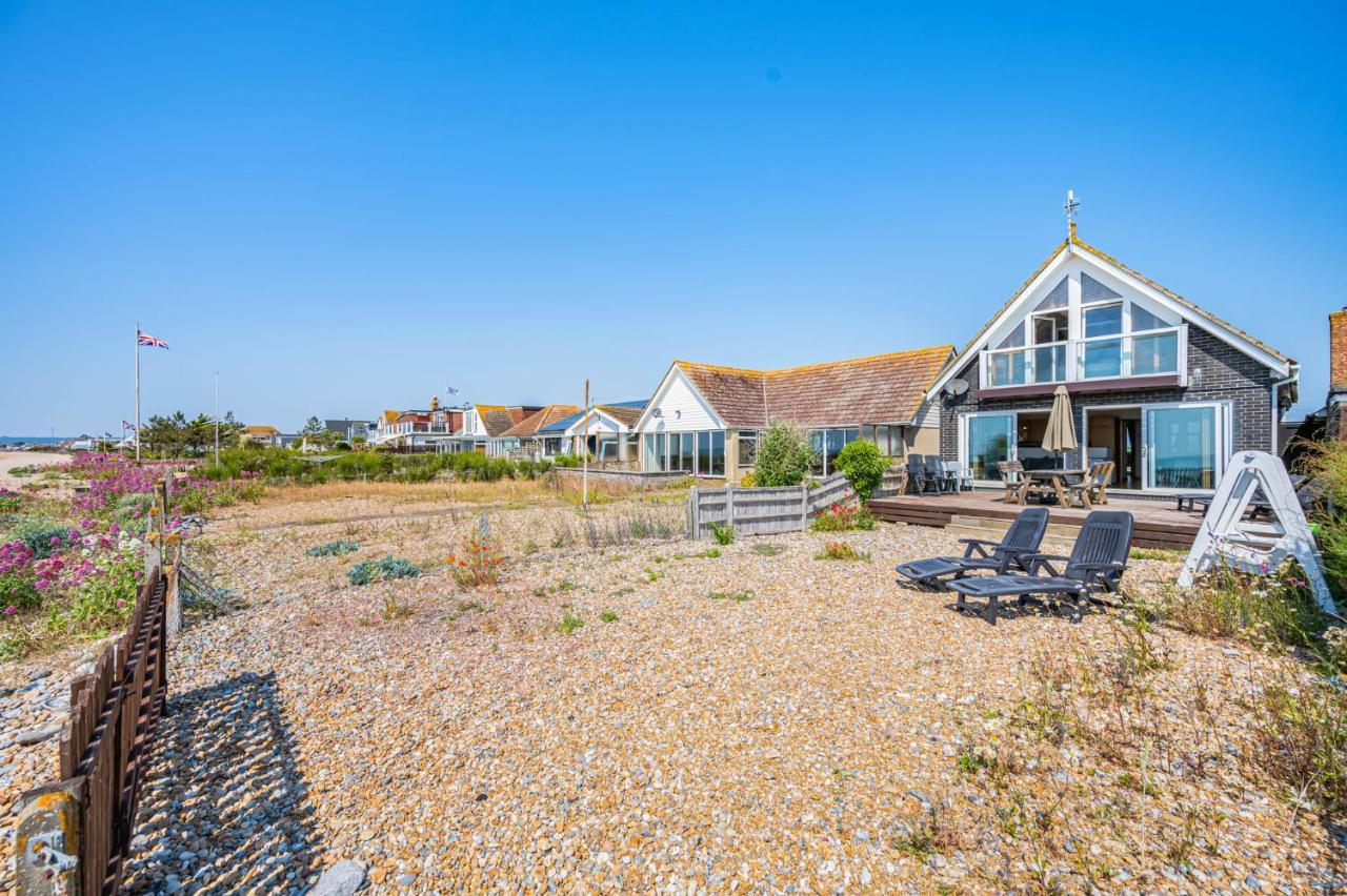 Pebble Paradise Beachfront Family Getaway Pevensey Eksteriør bilde