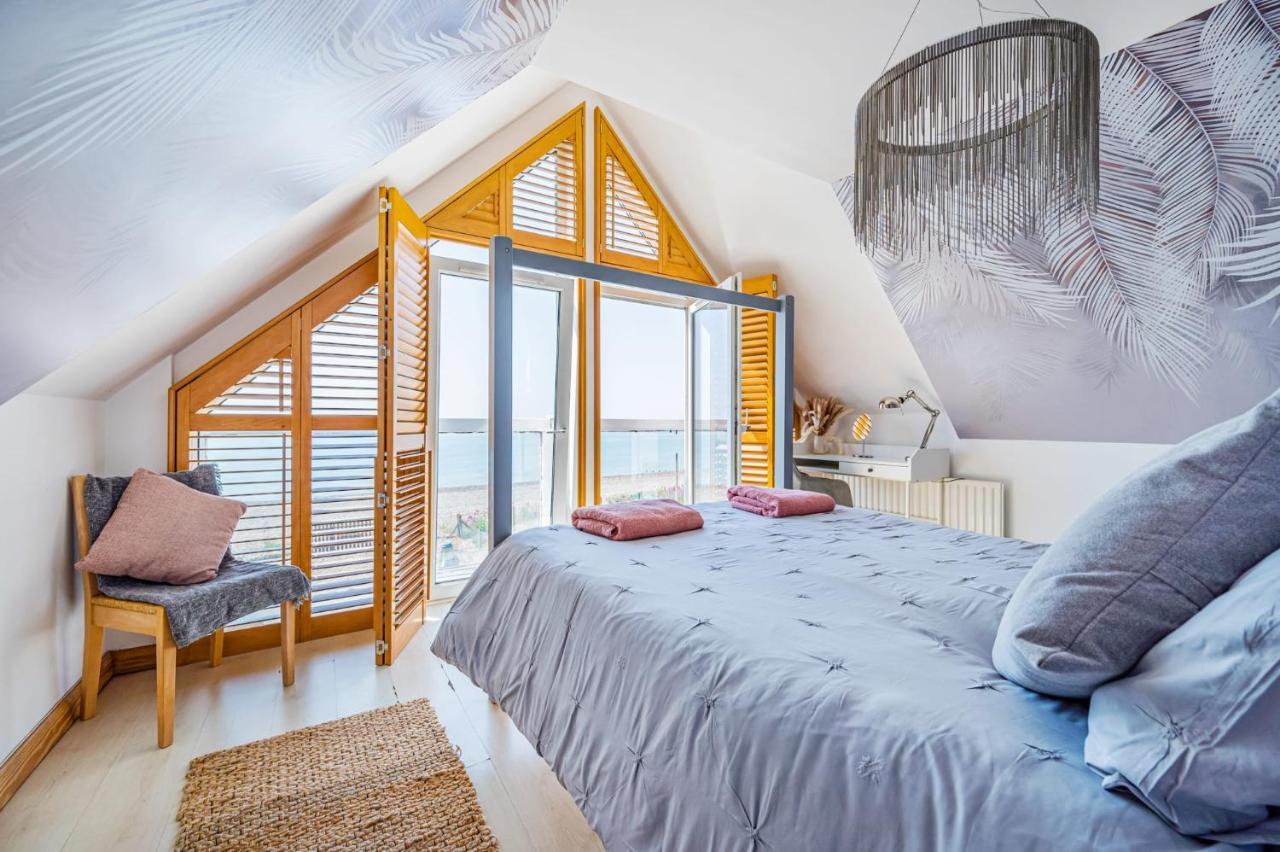Pebble Paradise Beachfront Family Getaway Pevensey Eksteriør bilde
