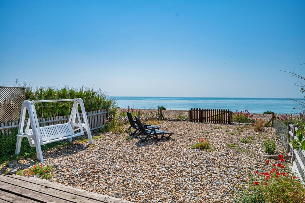Pebble Paradise Beachfront Family Getaway Pevensey Eksteriør bilde