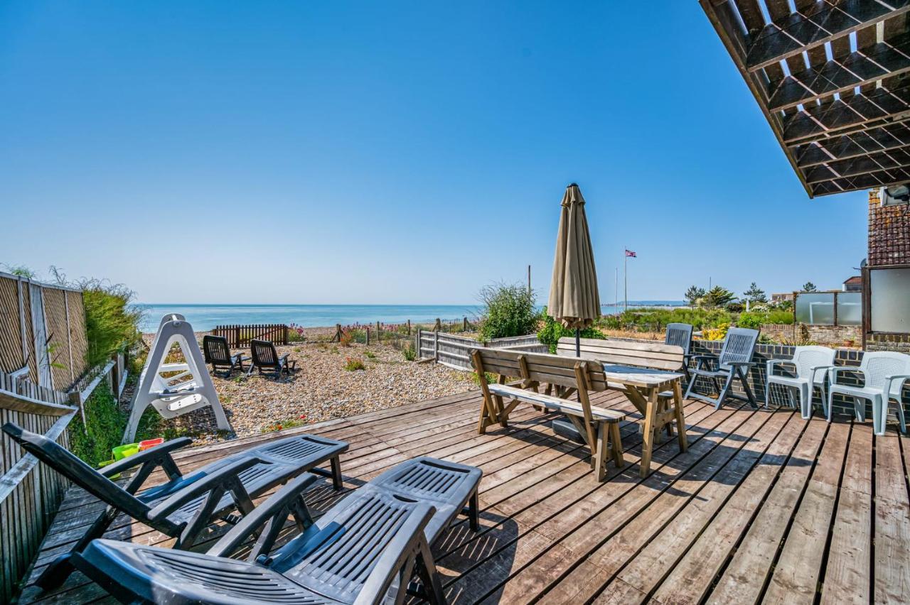 Pebble Paradise Beachfront Family Getaway Pevensey Eksteriør bilde